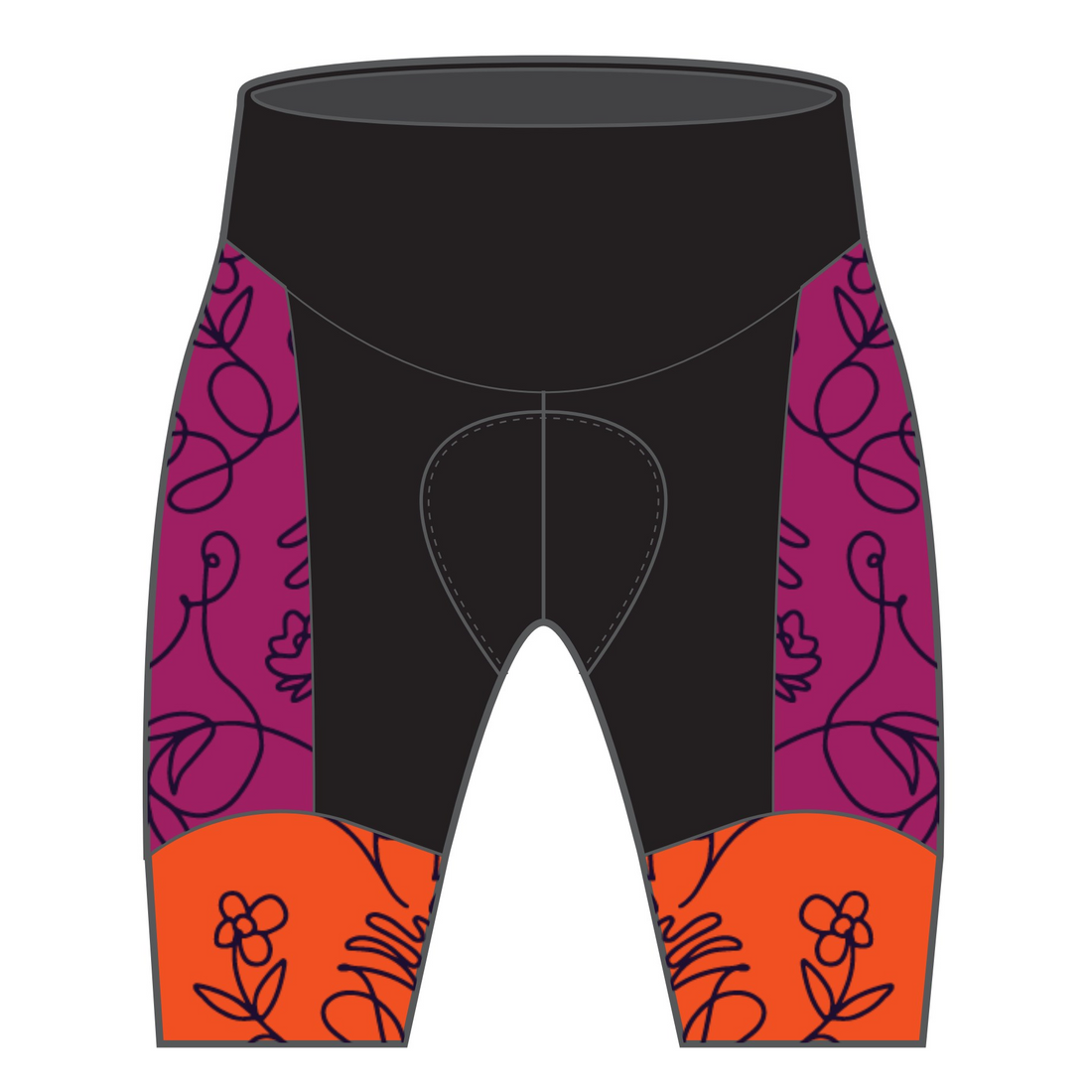 Performance High-Rise Cycle Shorts ( Womens )
