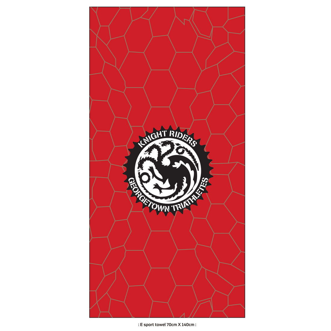PERFORMANCE E sport towel 70cm x 140cm