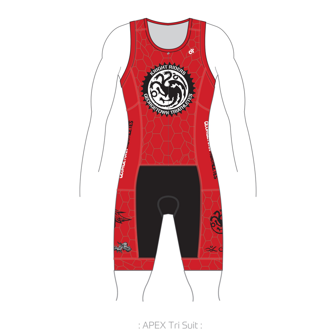 APEX Tri Suit with Tri Chamois
