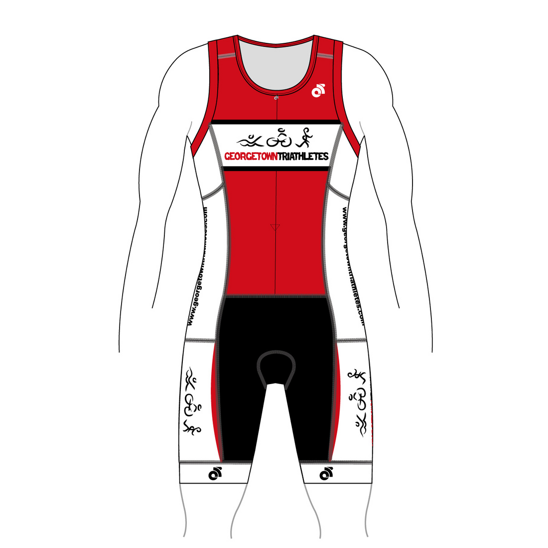 APEX Tri Suit with Tri Chamois