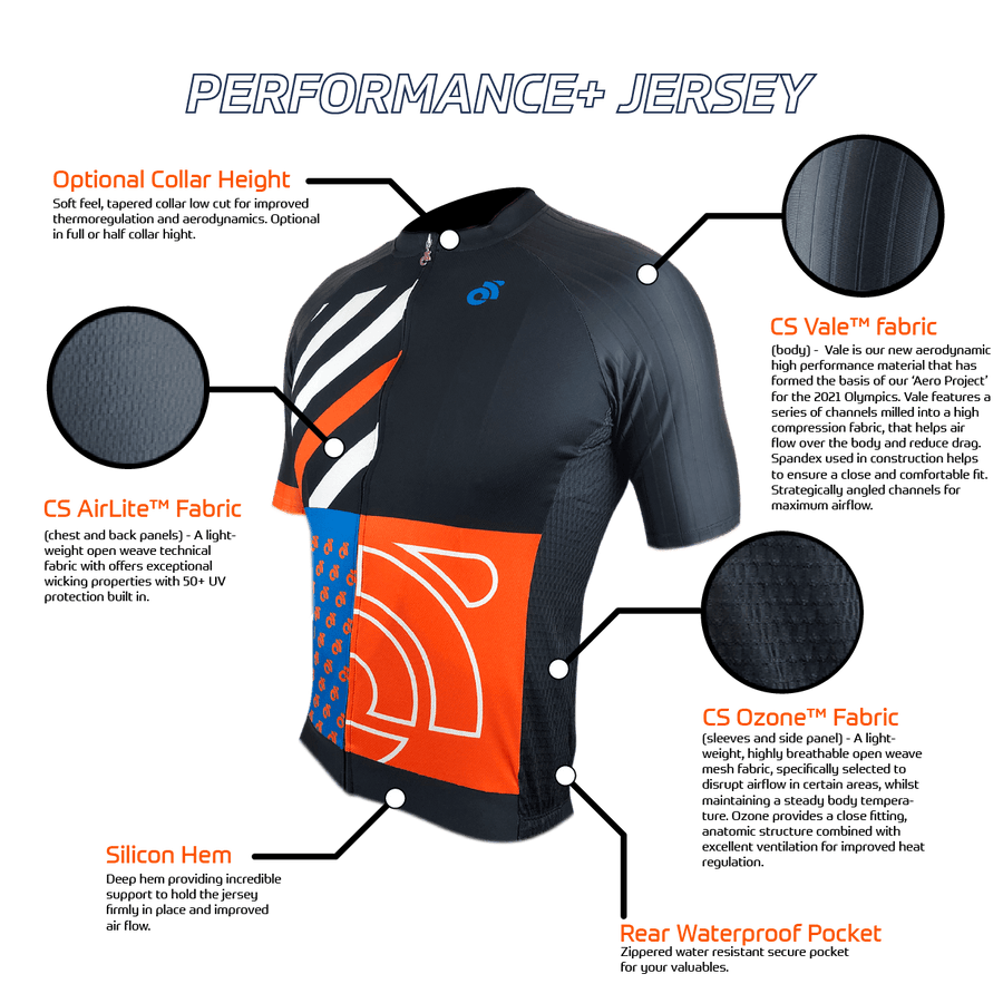 *NEW DESIGN* PERFORMANCE+ Jersey