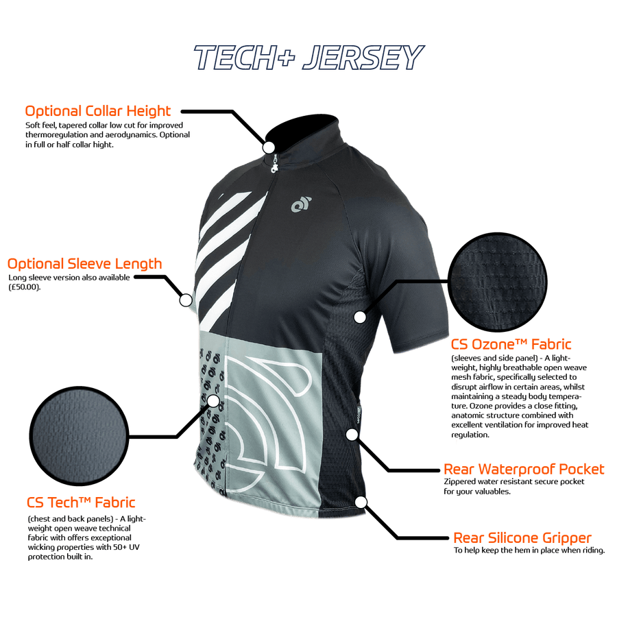 *NEW DESIGN* TECH+ Jersey
