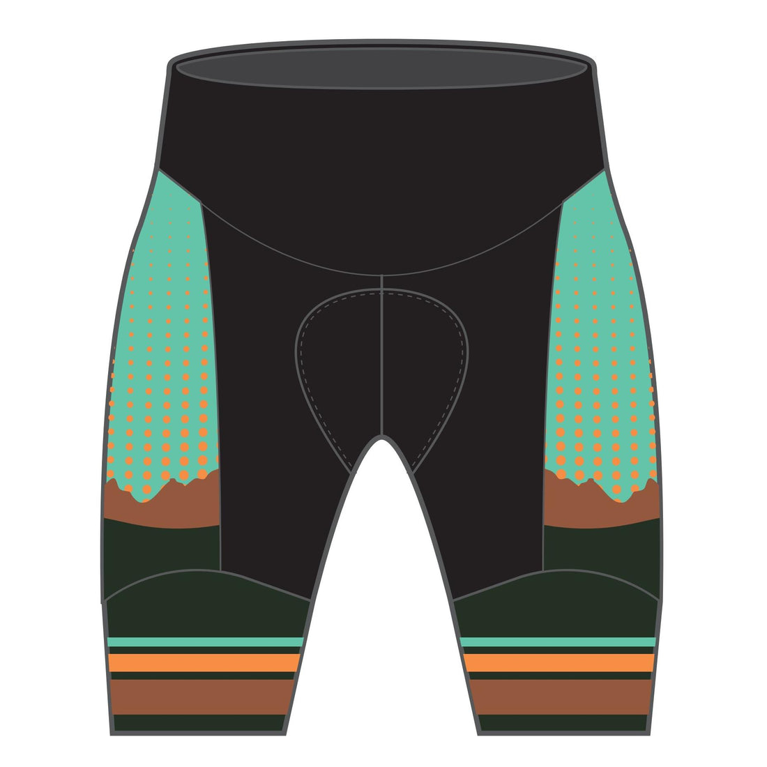 Performance High-Rise Cycle Shorts ( Womens )