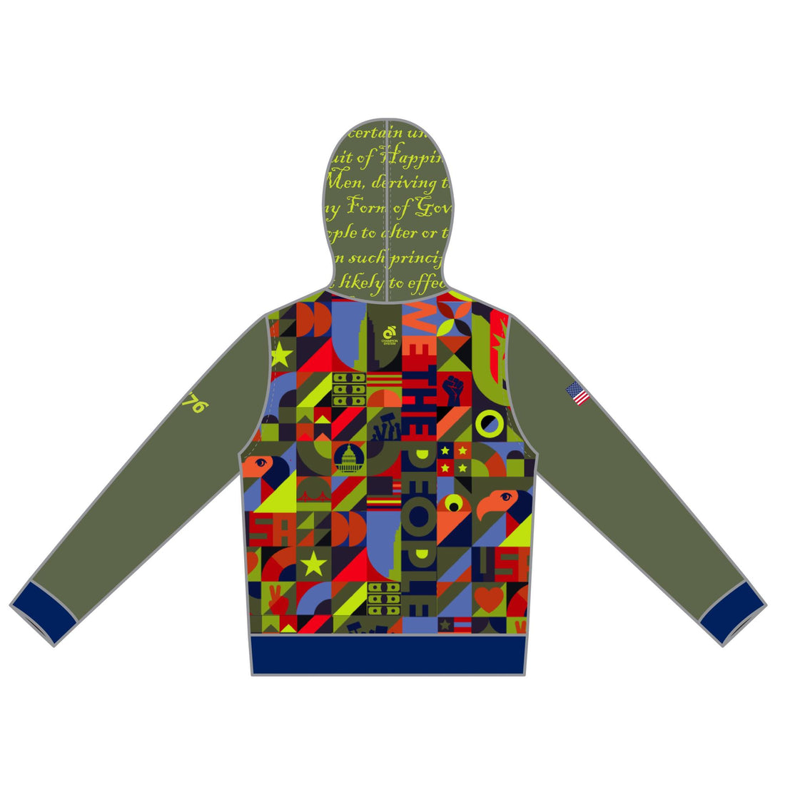 DOI PERFORMANCE Zip Hoodie
