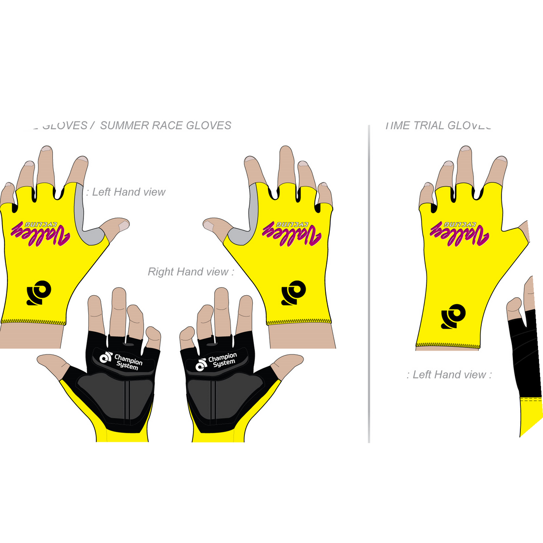 Summer Race Gloves