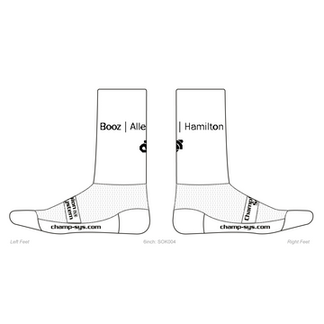 Knit Socks (Super Cuff 6") All White