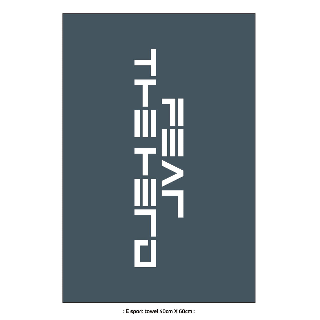 PERFORMANCE E sport towel 40cm x 60cm