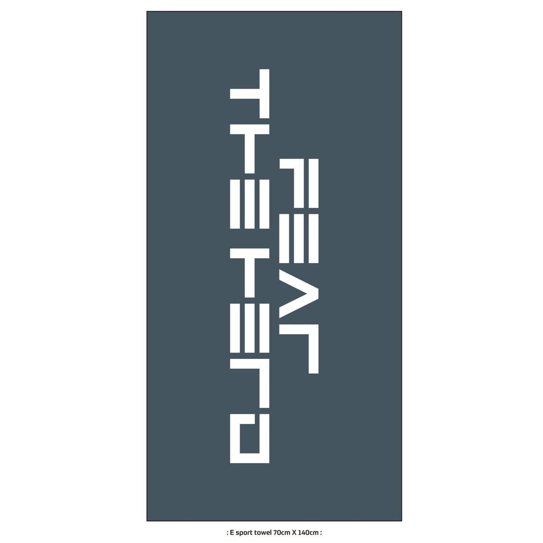 PERFORMANCE E sport towel 70cm x 140cm