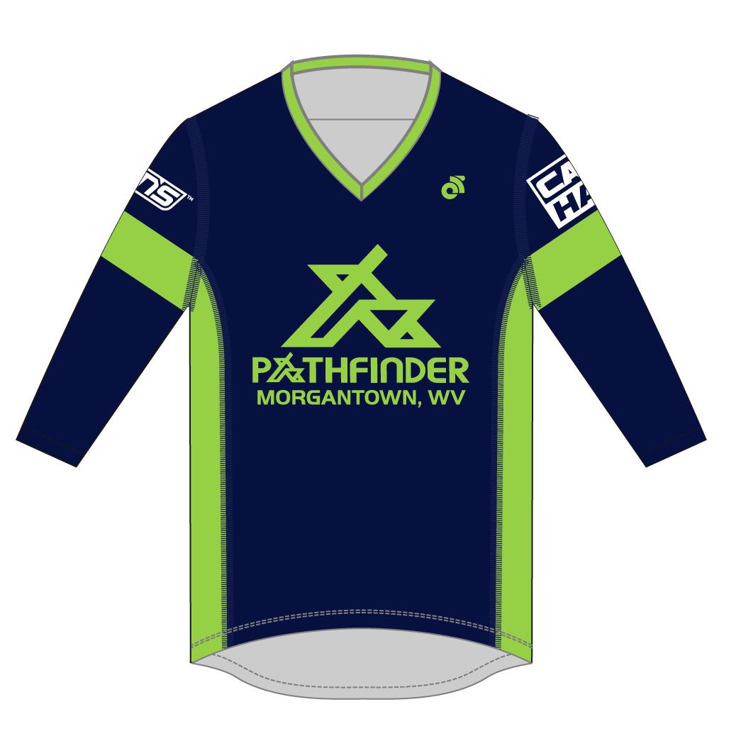 3/4 Sleeve Trail Jersey