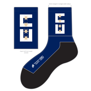 Sublimated Sock 6 Inch