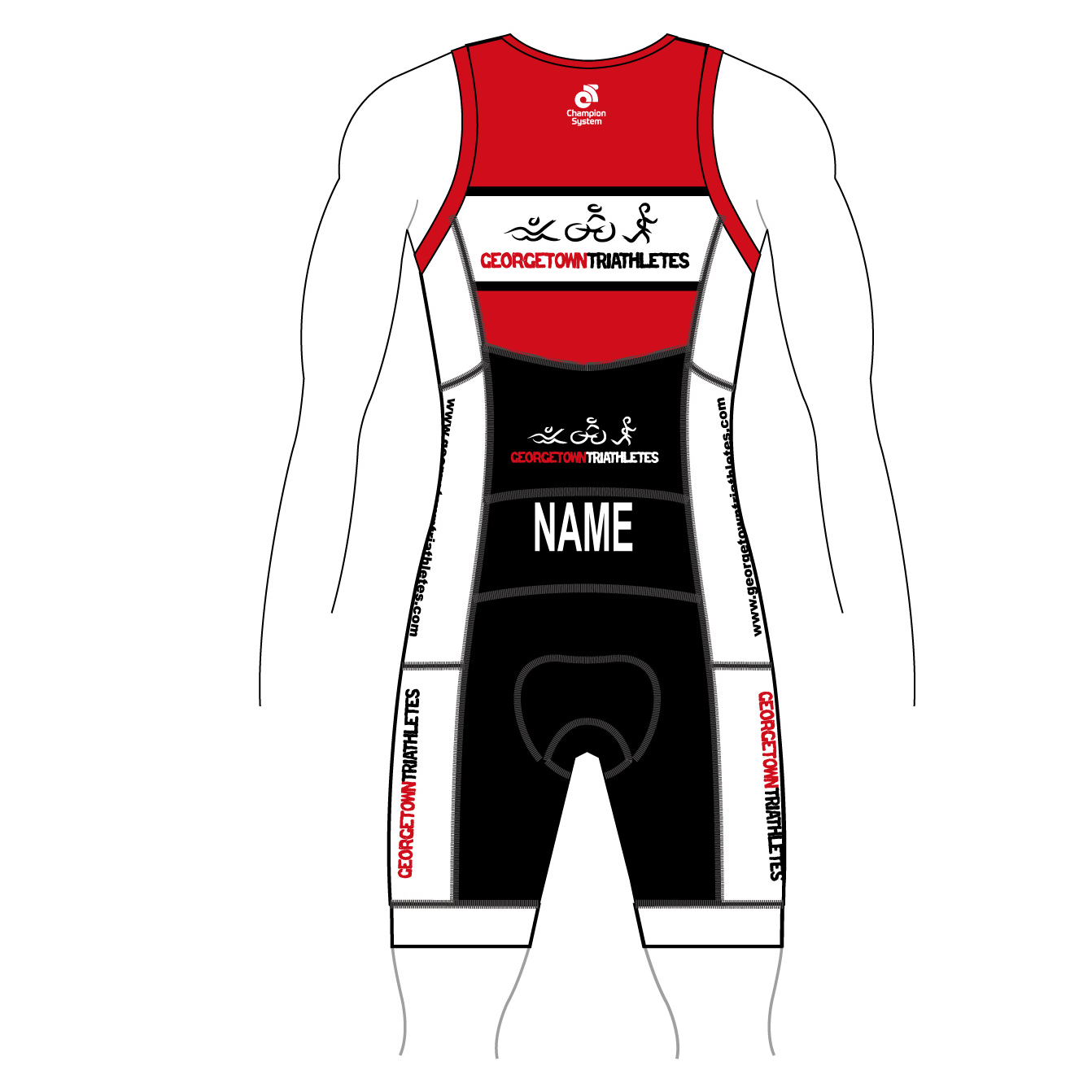 APEX Tri Suit with Tri Chamois Champion System US Store