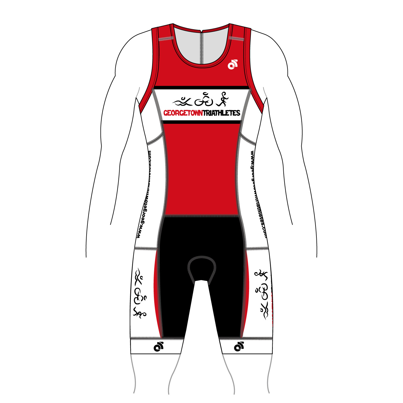 APEX Tri Suit with Tri Chamois Champion System US Store